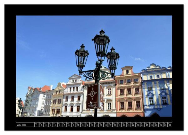Produktbild: Stra&szlig;enlaternen in Europa (Wandkalender 2026 DIN A2 quer), CALVENDO Monatskalender