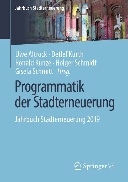 Produktbild: Programmatik der Stadterneuerung