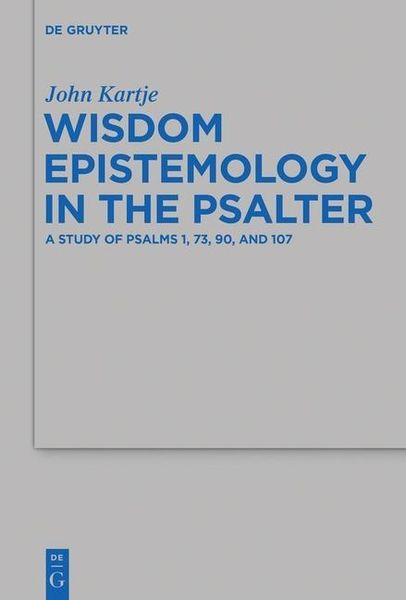 Produktbild: Wisdom Epistemology in the Psalter