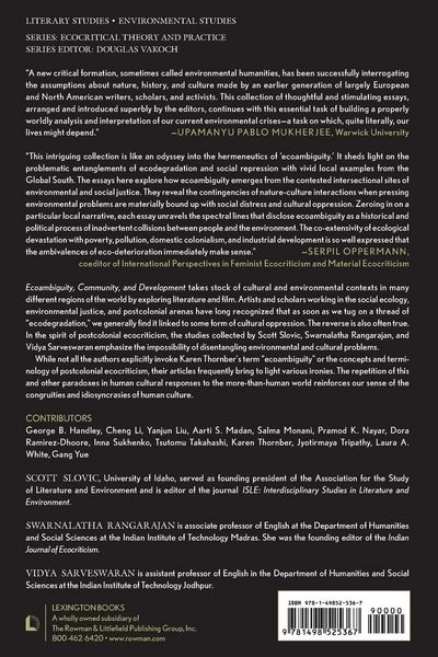 Produktbild: Ecoambiguity, Community, and Development