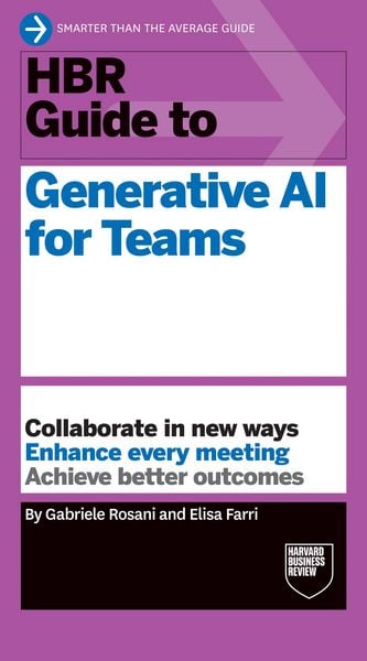 Produktbild: HBR Guide to Generative AI for Teams