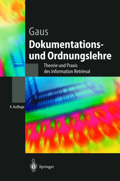 Produktbild: Dokumentations- und Ordnungslehre
