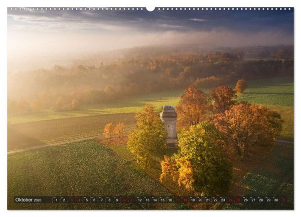 Produktbild: Augsburg - Stadt und Land (hochwertiger Premium Wandkalender 2026 DIN A2 quer), Kunstdruck in Hochglanz