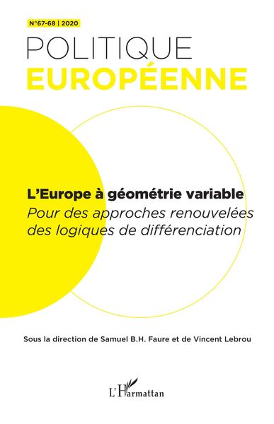 Produktbild: L'Europe &agrave; g&eacute;om&eacute;trie variable