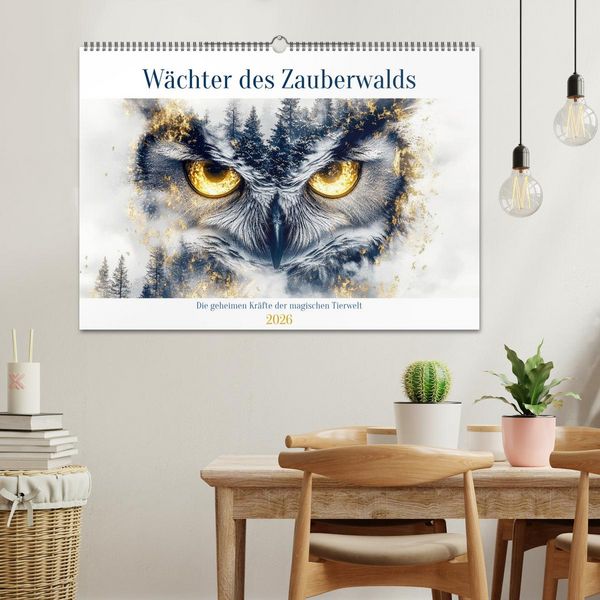 Produktbild: W&auml;chter des Zauberwaldes (Wandkalender 2026 DIN A2 quer), CALVENDO Monatskalender