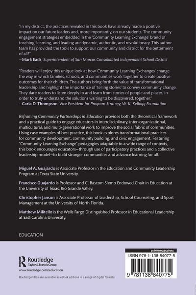 Produktbild: Reframing Community Partnerships in Education