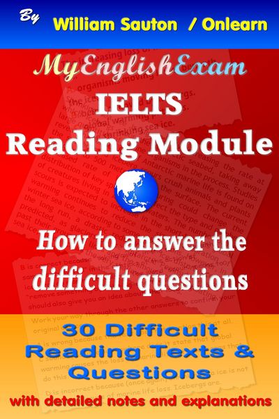 Produktbild: IELTS Reading Module: How to Answer the Difficult Questions (IELTS: Obtaining High Bands, #7)