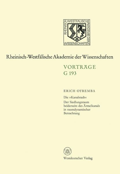 Produktbild: Die &raquo;Kanalstadt&laquo;