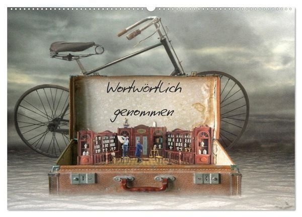 Produktbild: Wortw&ouml;rtlich genommen (Wandkalender 2026 DIN A2 quer), CALVENDO Monatskalender