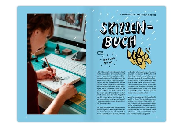 Produktbild: Dein Skizzenbuch-Buch