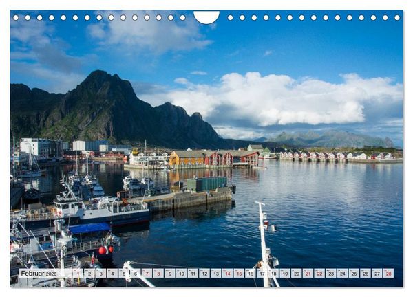Produktbild: Lofoten - Die spektakul&auml;re Inselgruppe in Norwegen (Wandkalender 2026 DIN A4 quer), CALVENDO Monatskalender