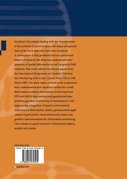Produktbild: Geodetic Deformation Monitoring: From Geophysical to Engineering Roles
