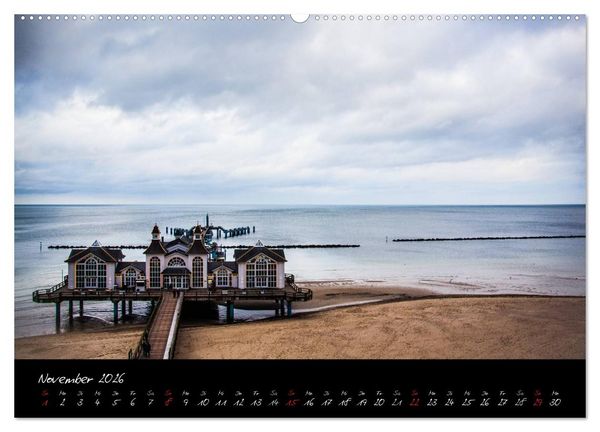Produktbild: R&uuml;gen-Impressionen (hochwertiger Premium Wandkalender 2026 DIN A2 quer), Kunstdruck in Hochglanz