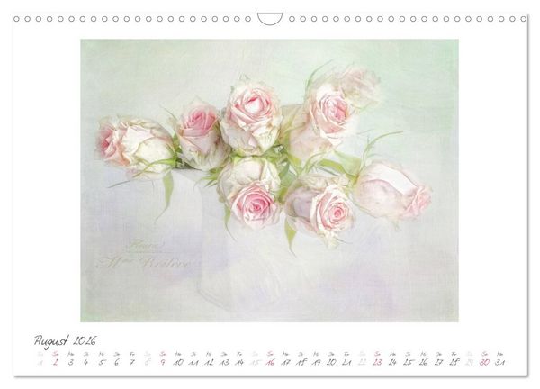 Produktbild: Vintage Flowers (Wandkalender 2026 DIN A3 quer), CALVENDO Monatskalender