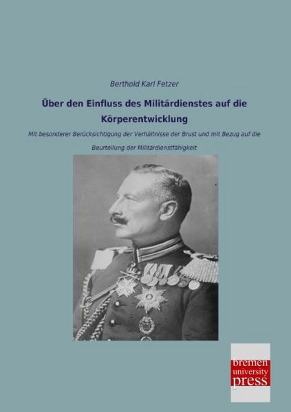 Produktbild: &Uuml;ber den Einfluss des Milit&auml;rdienstes auf die K&ouml;rperentwicklung