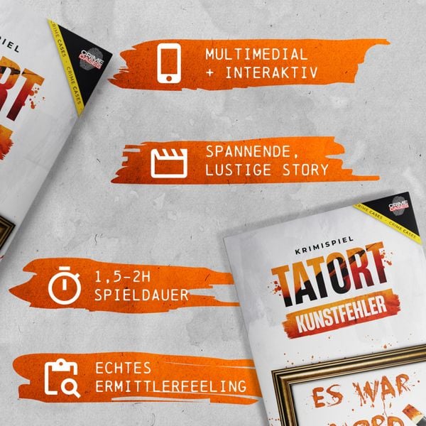 Produktbild: CRIMECASES Krimispiel Tatort: Kunstfehler