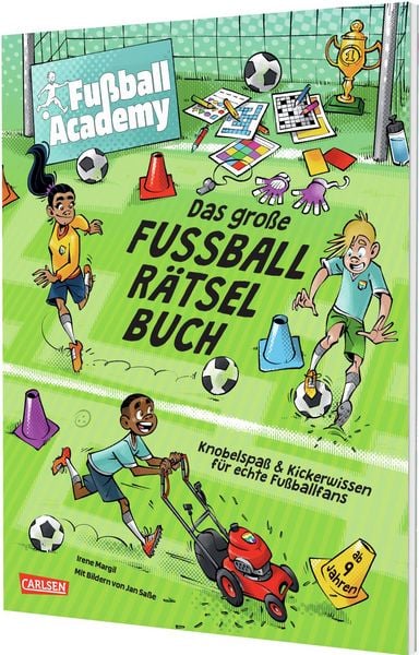 Fußball Academy: Das große Fußball-Rätselbuch, Taschenbuch von Irene Margil, Carlsen, 9783551192882