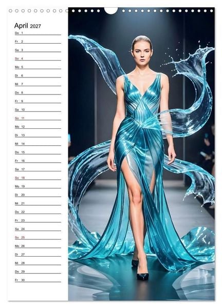 Produktbild: Impossible Couture - Futuristische Mode jenseits von Schwerkraft und Realit&auml;t (Wandkalender 2027 DIN A3 hoch), CALVENDO Monatskalender
