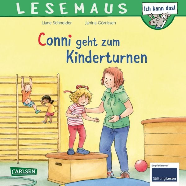 LESEMAUS 114: Conni geht zum Kinderturnen, Taschenbuch von Liane Schneider, Carlsen, 978-3-551-08014-1