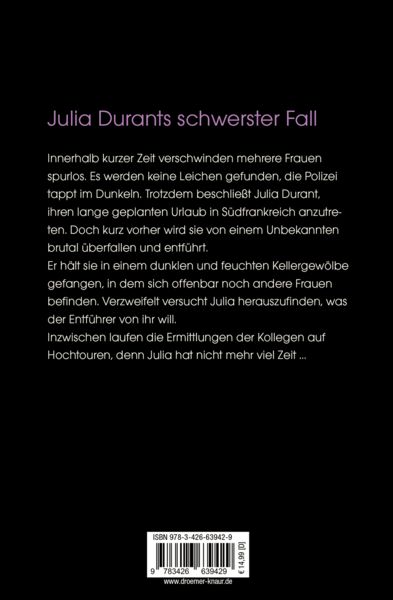 Produktbild: M&ouml;rderische Tage / Julia Durant Band 11
