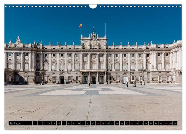 Produktbild: Madrid entdecken (Wandkalender 2026 DIN A3 quer), CALVENDO Monatskalender