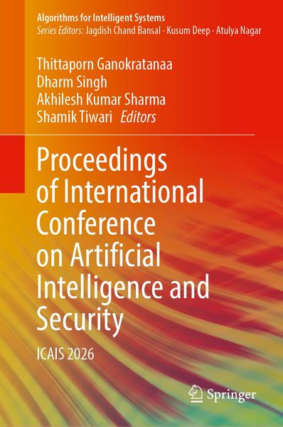 Produktbild: Proceedings of International Conference on Artificial Intelligence and Security