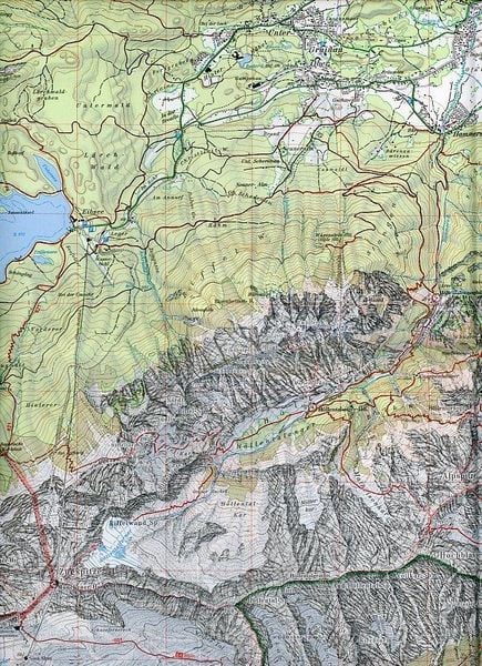 Produktbild: DAV Alpenvereinskarte 04/2 Wetterstein Mieminger Gebirge Mitte 1 : 25 000 Wegmarkierungen