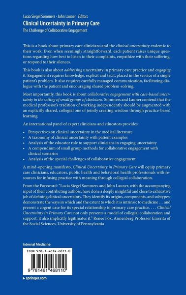Produktbild: Clinical Uncertainty in Primary Care