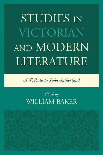 Produktbild: Studies in Victorian and Modern Literature