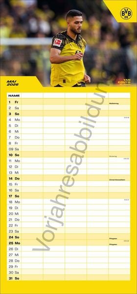 Produktbild: BVB Familienplaner 2027