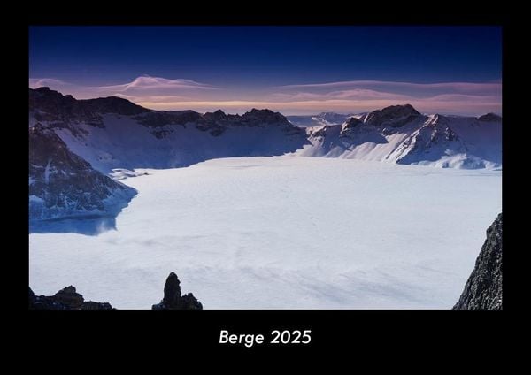 Berge 2025 Fotokalender DIN A3