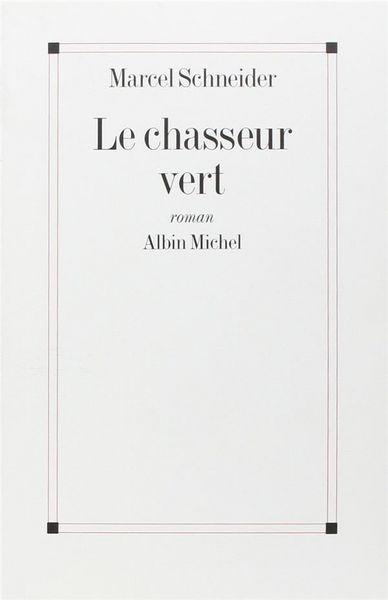 Produktbild: Fre-Chasseur Vert (le)