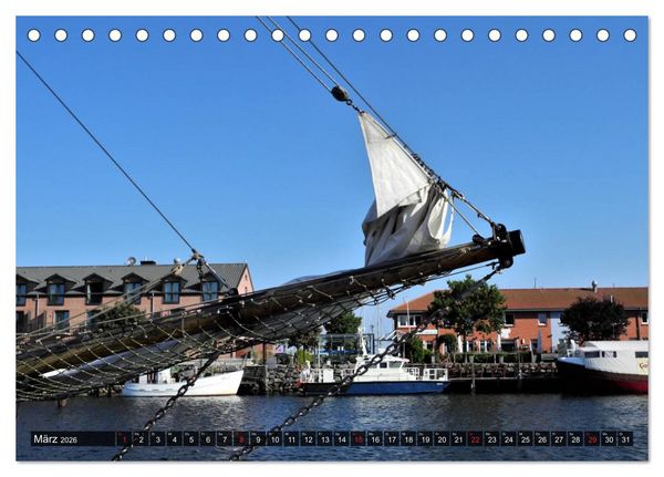 Produktbild: Heiligenhafen - Kleinod am Fehmarnsund (Tischkalender 2026 DIN A5 quer), CALVENDO Monatskalender