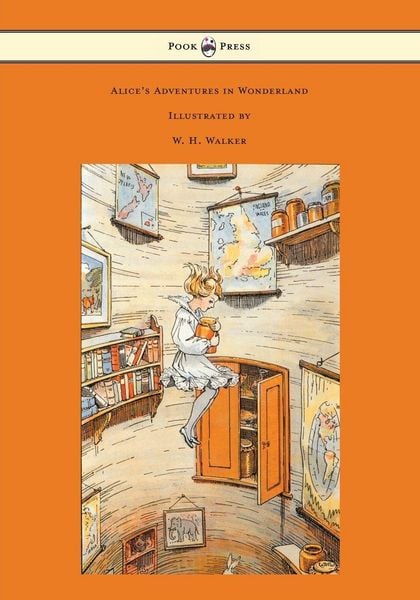 Produktbild: Alice's Adventures in Wonderland - With Eight Coloured and 42 Other Illustrations by W. H. Walker