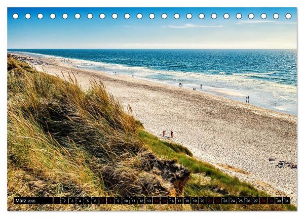 Produktbild: Sylt - Das nordfriesische Ereignis (Tischkalender 2026 DIN A5 quer), CALVENDO Monatskalender