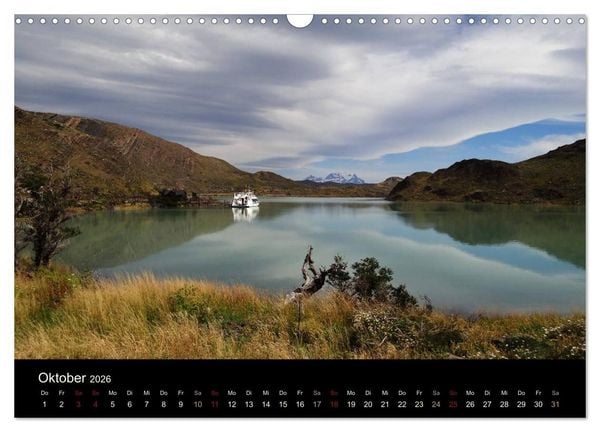 Produktbild: Im Nationalpark Torres del Paine (Chile) (Wandkalender 2026 DIN A3 quer), CALVENDO Monatskalender