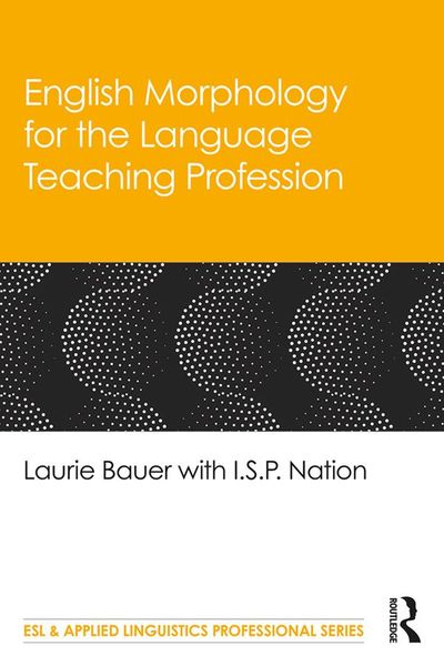Produktbild: English Morphology for the Language Teaching Profession