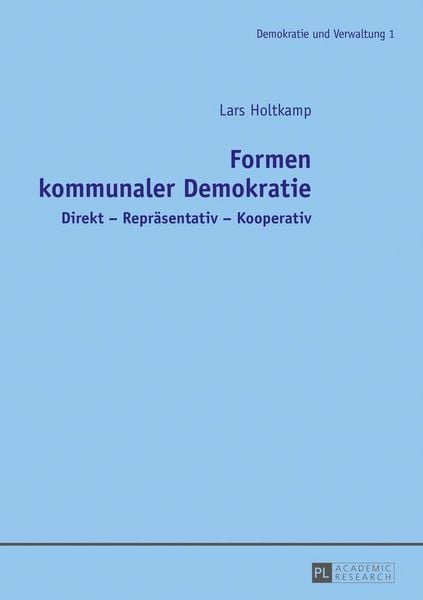 Produktbild: Formen kommunaler Demokratie