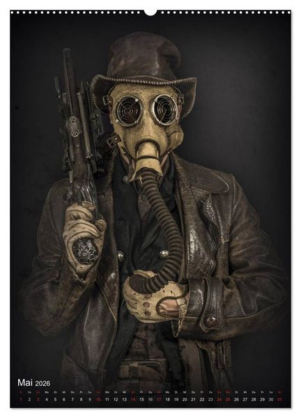 Produktbild: Steampunk Artwork (hochwertiger Premium Wandkalender 2026 DIN A2 hoch), Kunstdruck in Hochglanz