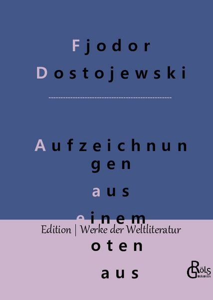 Produktbild: Aufzeichnungen aus einem toten Haus