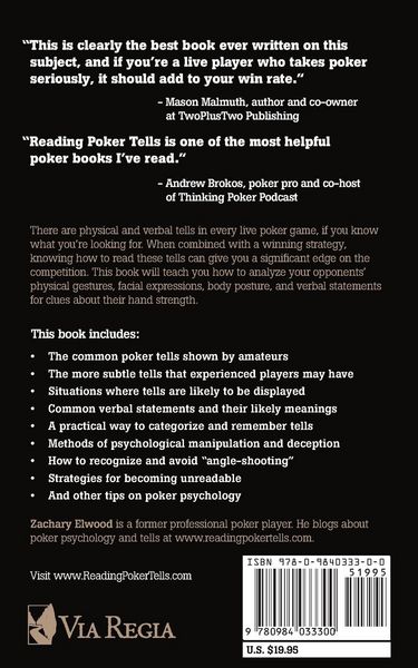 Produktbild: Reading Poker Tells