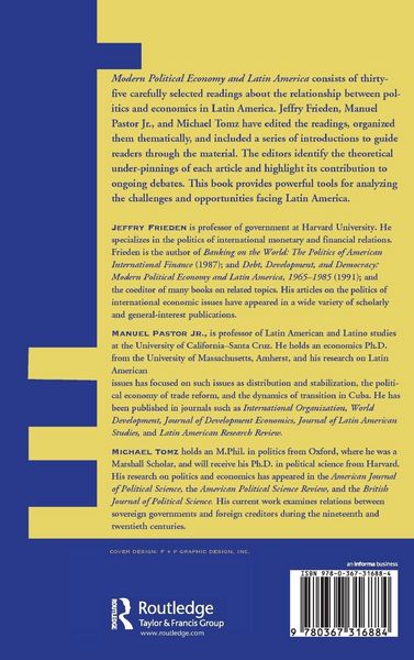 Produktbild: Modern Political Economy And Latin America