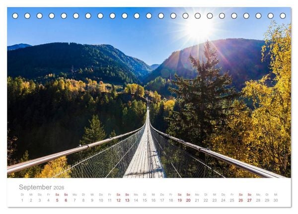 Produktbild: TRAUMZIELE DER SCHWEIZ Impressionen (Tischkalender 2026 DIN A5 quer), CALVENDO Monatskalender
