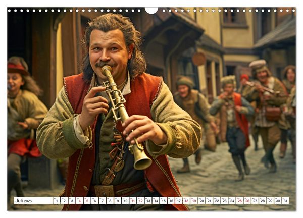 Produktbild: M&auml;rchenzauber - Verwunschene Welten (Wandkalender 2026 DIN A3 quer), CALVENDO Monatskalender