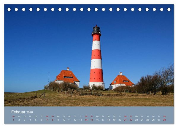 Produktbild: Westerhever (Tischkalender 2026 DIN A5 quer), CALVENDO Monatskalender