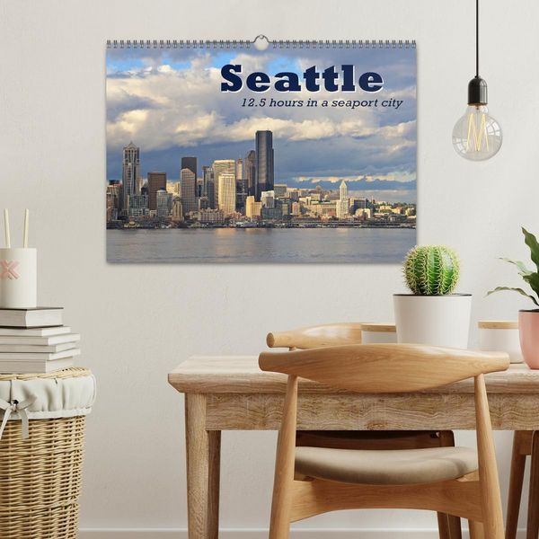 Produktbild: Seattle (Wall Calendar 2026 DIN A3 landscape), CALVENDO 12 Month Wall Calendar