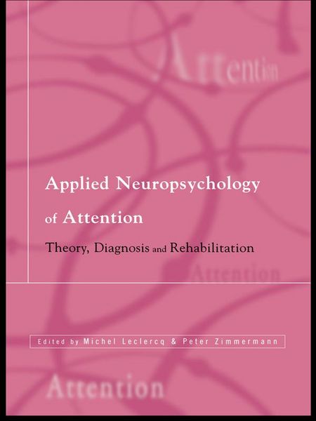 Produktbild: Applied Neuropsychology of Attention