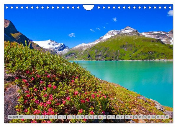 Produktbild: Die Hochgebirgs-Stauseen (Wandkalender 2026 DIN A4 quer), CALVENDO Monatskalender
