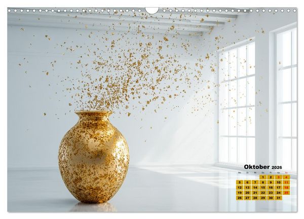 Produktbild: Wir schenken uns nichts zu Weihnachten - Kunst Geschenkkalender (Wandkalender 2026 DIN A3 quer), CALVENDO Monatskalender