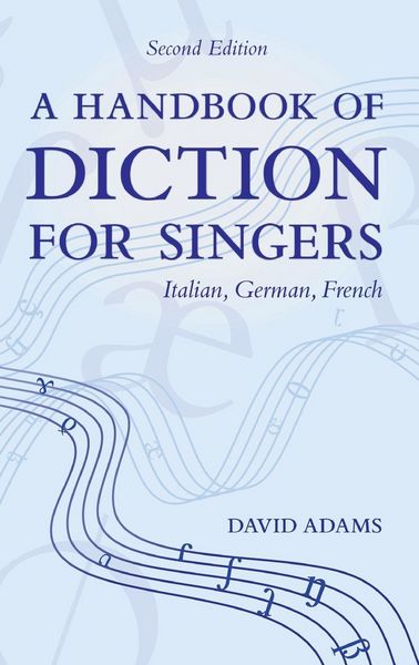 Produktbild: A Handbook of Diction for Singers